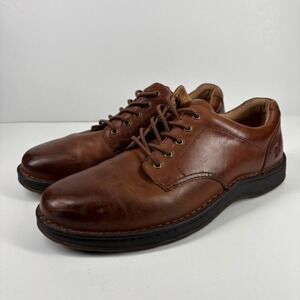 Born Hutchins III Men's US 11.5M Brown Leather Casual Lace-Up Oxford Shoe H57916